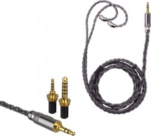 FiiO FiiO LC-RD PRO - kabel słuchawkowy MMCX z wymiennymi wtykami (Pure Silver) 1