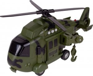 MalPlay Helikopter Wojskowy Ratunkowy z Światłem i Dźwiękiem 1