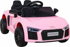 Audi Auto na akumulator R8 dla dziecka różowe 9