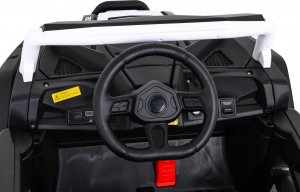 Ramiz Auto na akumulator Buggy UTV 2000M Racing Biały 8