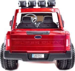 Import SUPER-TOYS AUTO NA AKUMULATOR ORYGINALNY FORD SUPER DUTY 4X4,24V,LAKIER WALIZKA, PRZESUWANE SIEDZENIE/SX2088 12