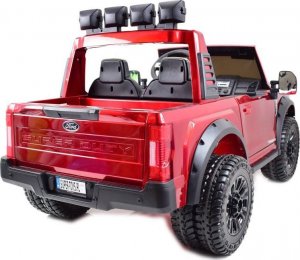 Import SUPER-TOYS AUTO NA AKUMULATOR ORYGINALNY FORD SUPER DUTY 4X4,24V,LAKIER WALIZKA, PRZESUWANE SIEDZENIE/SX2088 13