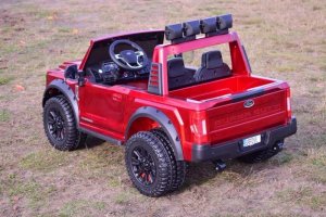 Import SUPER-TOYS AUTO NA AKUMULATOR ORYGINALNY FORD SUPER DUTY 4X4,24V,LAKIER WALIZKA, PRZESUWANE SIEDZENIE/SX2088 20