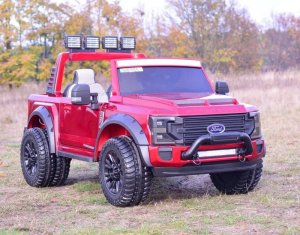 Import SUPER-TOYS AUTO NA AKUMULATOR ORYGINALNY FORD SUPER DUTY 4X4,24V,LAKIER WALIZKA, PRZESUWANE SIEDZENIE/SX2088 26
