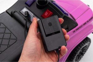 Lean Cars Pojazd Na Akumulator QLS-993 Różowy 11