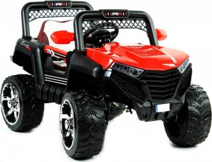 Szomik.pl Auto na akumulator dla dzieci 4x4 skóra EVA pilot 2