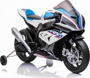 Import SUPER-TOYS MOTOR NA AKUMULATOR ŚCIGACZ ORYGINALNE BMW HP4 RACE, KOŁA EVA, MIĘKKIE SIEDZENIE/JT5001 1