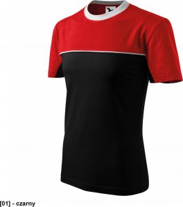 MALFINI Colormix 109 - ADLER - Koszulka unisex, 200 g/m2, 100% bawełna, - czarny S 2