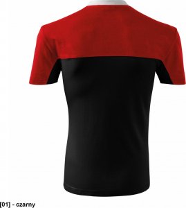 MALFINI Colormix 109 - ADLER - Koszulka unisex, 200 g/m2, 100% bawełna, - czarny S 3