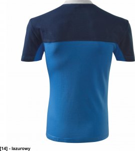 MALFINI Colormix 109 - ADLER - Koszulka unisex, 200 g/m2, 100% bawełna, - lazurowy XL 3