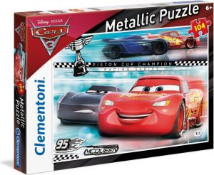 Clementoni Puzzle 104 elementy Metallic Cars 3 1