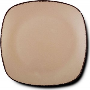 NAVA NAVA Talerz ceramiczny kwadratowy obiadowy płytki na obiad BROWN SUGAR 26 cm 1