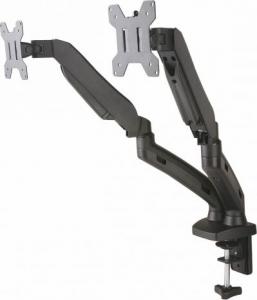 Art Uchwyt biurkowy na 2 monitory 13" - 27" L-13GD (RAMART L-13GD) 7