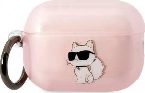 Karl Lagerfeld Etui Karl Lagerfeld KLAP2HNCHTCP Apple AirPods Pro 2 różowy/pink Ikonik Choupette 1