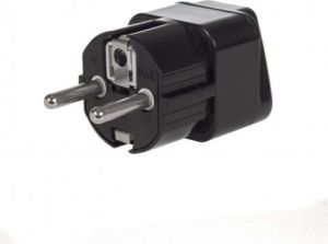 Maclean Adapter podróżny gniazdo UK na EU czarny (MCE155) 3