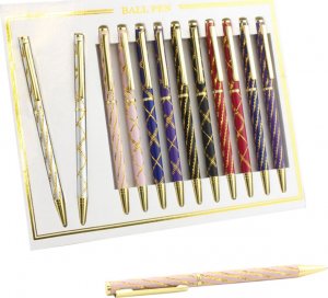 Leonardo England Kpl. 12 długopisów - Laser pen (mix kolorów) 1