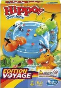 Hasbro Gra Planszowa Hasbro Hippos Gloutons  Edition Travel Game (FR) 1