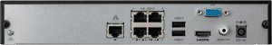 Rejestrator BCS Rejestrator IP BCS-P-NVR0401-4KE-4P-III 4 kanałowy 4K 2