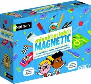 Nathan Gra Planszowa Nathan Mission Labo Magnetic Lab set (FR) 1