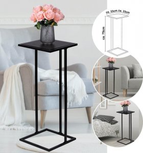 Articasa Arti Casa - Stolik boczny, pomocnik (czarny) 4