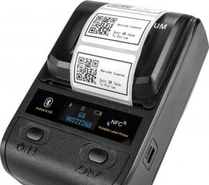 Drukarka etykiet Kim-Tech Bluetooth NFC USB mini drukarka 1