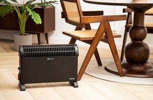 Grzejnik Adler Grzejnik konwektorowy Mesko 7741B Czarny (Timer, Turbo) 11