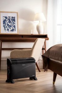 Grzejnik Adler Grzejnik konwektorowy Mesko 7741B Czarny (Timer, Turbo) 10