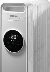 Grzejnik Gorenje Gorenje Grzejnik OR2000E olejowy, 2000 W, Odpowiedni do pomieszczeń do 15 m, Biały 2