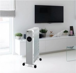 Grzejnik Gorenje Gorenje Grzejnik OR2000E olejowy, 2000 W, Odpowiedni do pomieszczeń do 15 m, Biały 4