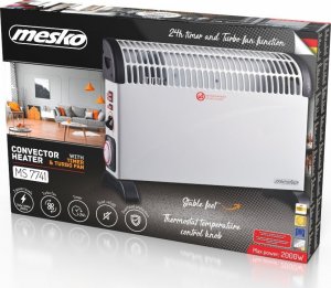 Grzejnik Mesko Grzejnik konwektorowy Mesko MS 7741w - biały 7