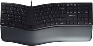 Klawiatura Cherry CHERRY KC 4500 ERGO klawiatura USB AZERTY Francuski Czarny 1