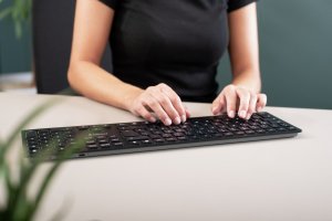 Klawiatura Cherry KW 9100 Slim (JK-9100EU-2) 9