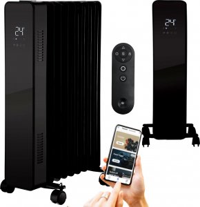 Grzejnik Thunder Grzejnik olejowy THUNDER EZA-BLACK - 3000W 1