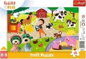 Trefl Puzzle 15el Urocze bobaski 31414 Trefl 1