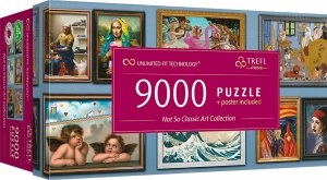 Trefl Puzzle 9000 element?w UFT Nie tak klasyczna kolekcja sztuki 1