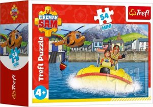 Trefl PUZZLE 54 MINI Strażak Sam w gotowości 54205 1