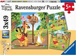 Ravensburger Ravensburger Childrens puzzle Discover nature with Winnie the Pooh (47 pieces, frame puzzle) 1
