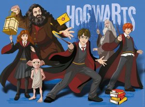 Ravensburger Ravensburger Childrens puzzle Harry Potter & the Magic School Hogwarts (300 pieces) 1