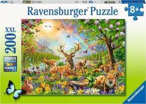 Ravensburger Ravensburger Childrens puzzle graceful deer family (200 pieces) 1