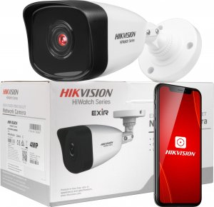 Kamera IP Hikvision Zestaw do monitoringu IP Hikvision 4MPx IR 30m HWN-4104MH-4P 4x HWI-B140H 2