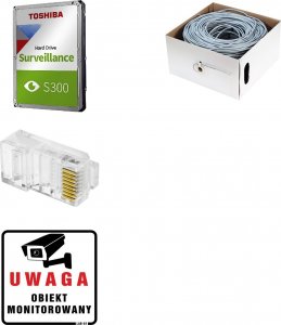 Kamera IP Hikvision Zestaw do monitoringu IP 2x IPCAM-T4 4MPx IR 30m Hikvision 14