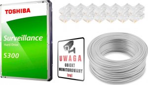 Kamera IP BCS Monitoring IP 2K BCS Basic 5MPx 1TB H265 6x BCS-B-TIP15FR3(2.0) 2.8mm IR 30m 4