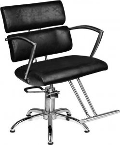 Activeshop Hair System fotel fryzjerski SM362-1 czarny 1