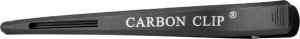 Activeshop Klamry fryzjerskie do włosów Carbon E-15 6 szt. 11,5 cm czarne 2