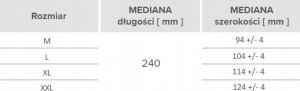 Mercator Medical Rękawice nitrylowe Mercator gogrip orange XL 50szt 8