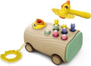 Woopie Gra Zręcznościowa Dzięcioł Wbijak Robaków 3w1 2