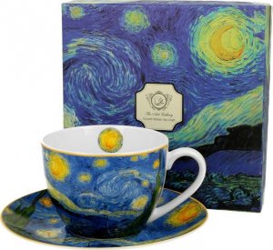 DUO Filiżanka ze spodkiem 270 ml STARRY NIGHT by Van Gogh 1