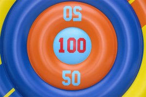 Bestway Dmuchana Gra Basenowa Zręcznościowa Tarcza, Frisbee 140 cm 52566 4