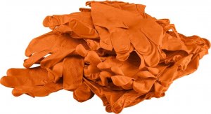 Neo Rękawiczki nitrylowe (Rękawiczki nitrylowe, pomarańczowe, 50 sztuk, rozmiar L) 7