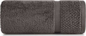 Eurofirany Ręcznik bawełniany z bordiurą VILIA 70X140 c. brązowy 1